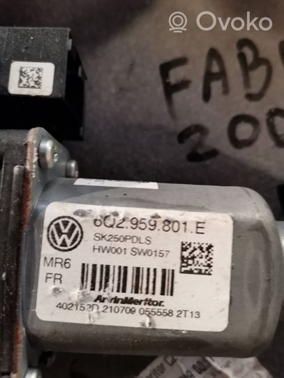 Skoda Fabia Mk2 (5J) Mécanisme de lève-vitre avec moteur 6Q2959801E