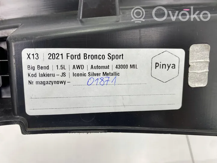 Ford Bronco Plaque avant support serrure de capot M1PB-17E778