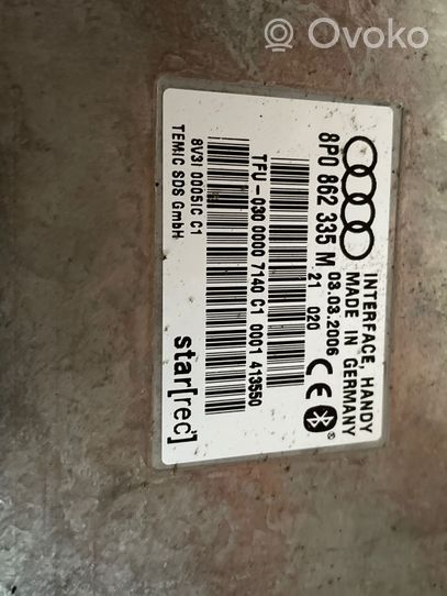 Audi A4 S4 B7 8E 8H Bluetooth modulis 8P0862335M