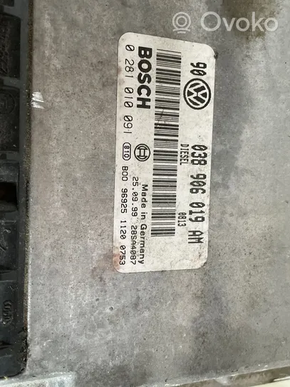 Volkswagen Bora Calculateur moteur ECU 038906019AM