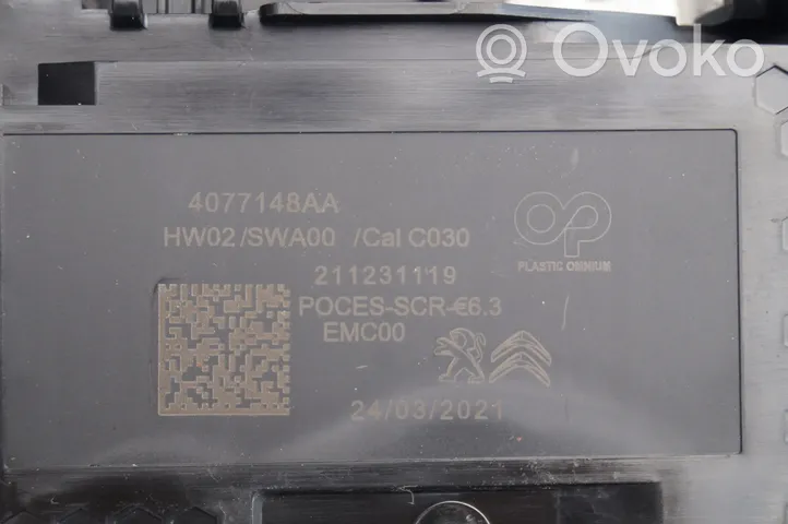 Opel Vivaro Serbatoio vaschetta liquido AdBlue 4077148AA