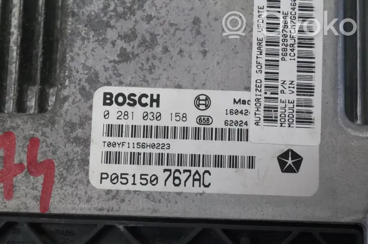 Jeep Grand Cherokee WL Autres unités de commande / modules 0281030158