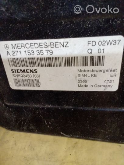 Mercedes-Benz C W203 Variklio valdymo blokas A2711533579