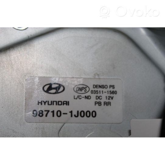 Hyundai i20 (PB PBT) Motorino del tergicristallo del lunotto posteriore 