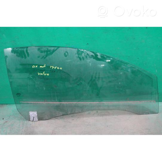 Volvo C70 Front door window glass four-door 