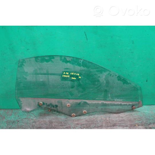 Toyota Celica T230 Front door window glass four-door 