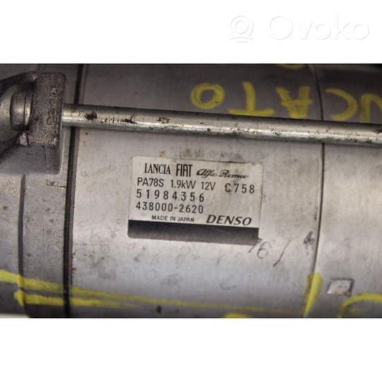 Fiat Ducato Starter motor 