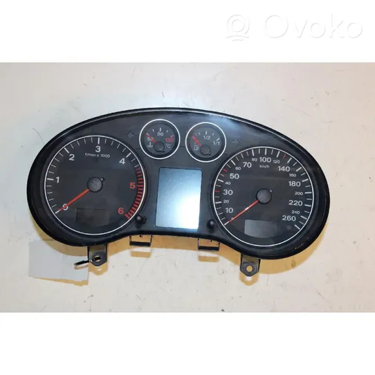 Audi A3 S3 8P Compteur de vitesse tableau de bord 