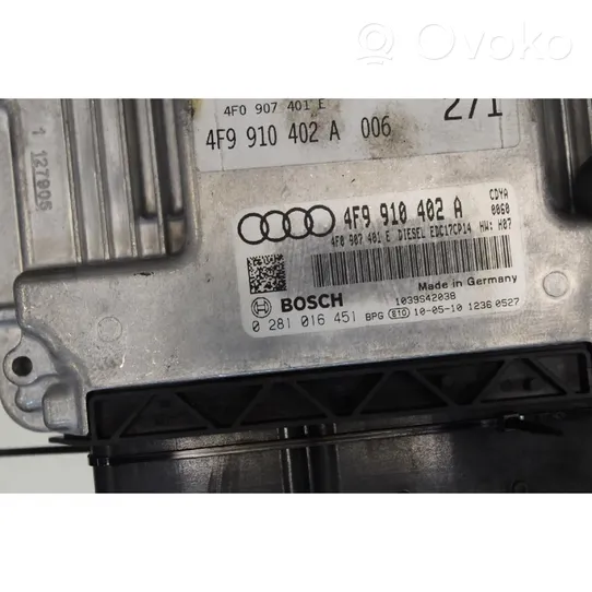 Audi A6 S6 C5 4B Polttoaineen ruiskutuksen ohjainlaite/moduuli 
