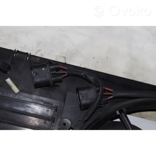 Volkswagen Touareg I Electric radiator cooling fan 