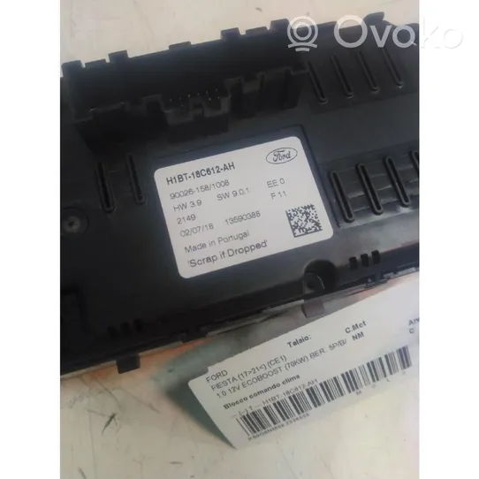 Ford Fiesta Climate control unit 