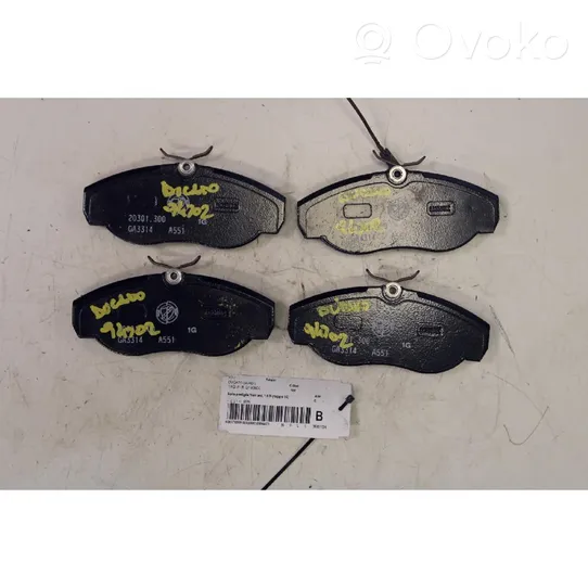 Fiat Ducato Brake pads (front) 