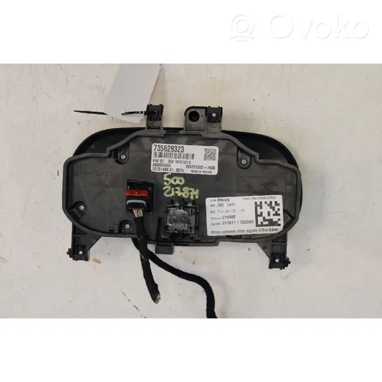 Fiat 500 Climate control unit 