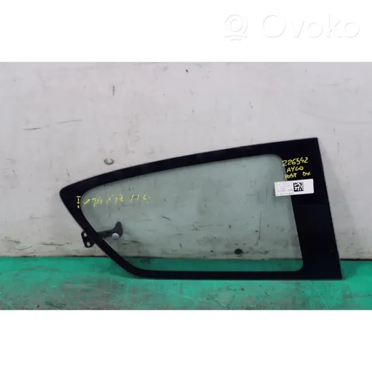 Toyota Aygo AB10 Rear door window glass 