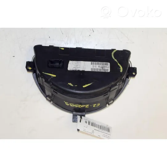 Citroen C2 Compteur de vitesse tableau de bord P9660225780