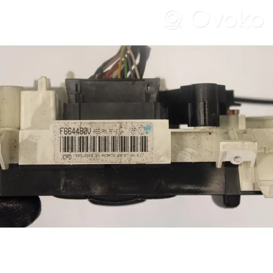 Citroen C3 Pluriel Climate control unit 