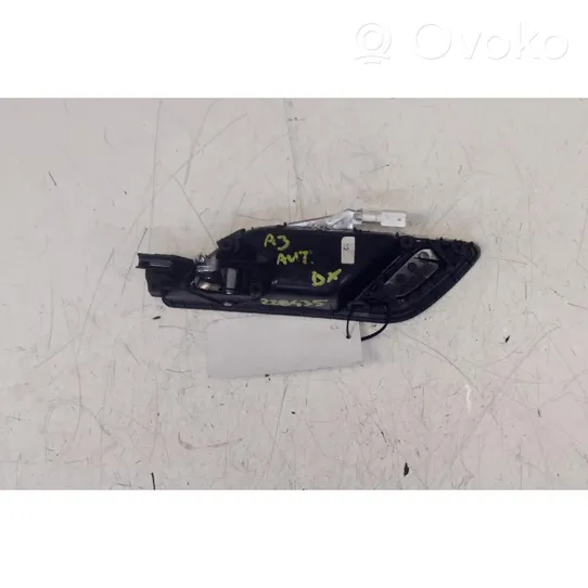 Audi A3 S3 8V Front door interior handle 