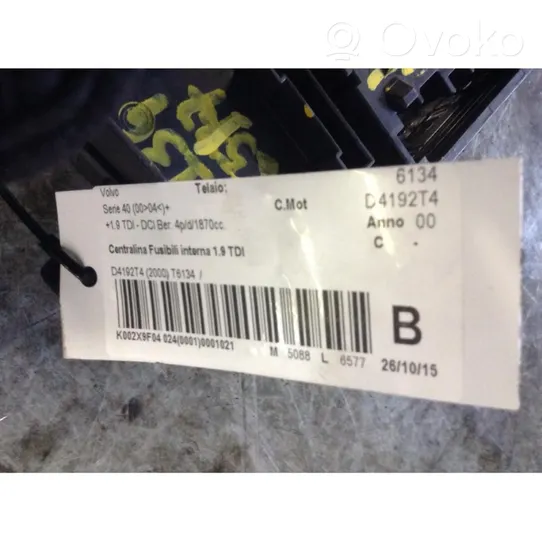 Volvo S40, V40 Fuse module 