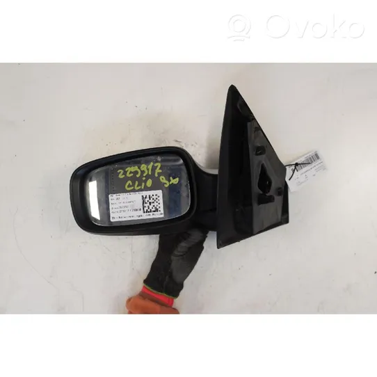 Renault Clio III Front door electric wing mirror 