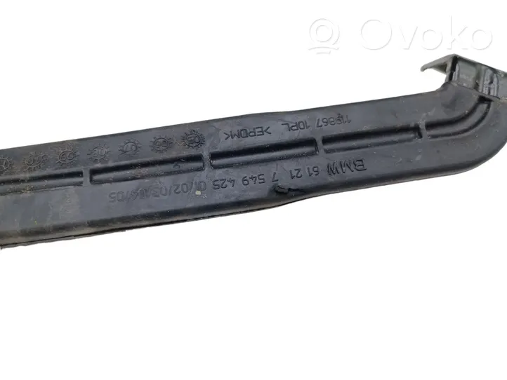 BMW 3 E90 E91 Staffa di montaggio della batteria 61217549425