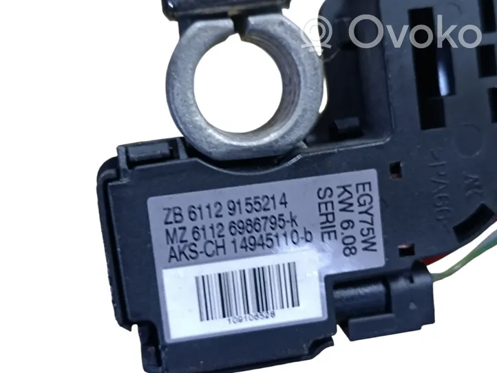 BMW X6 E71 Negative earth cable (battery) 61129155214
