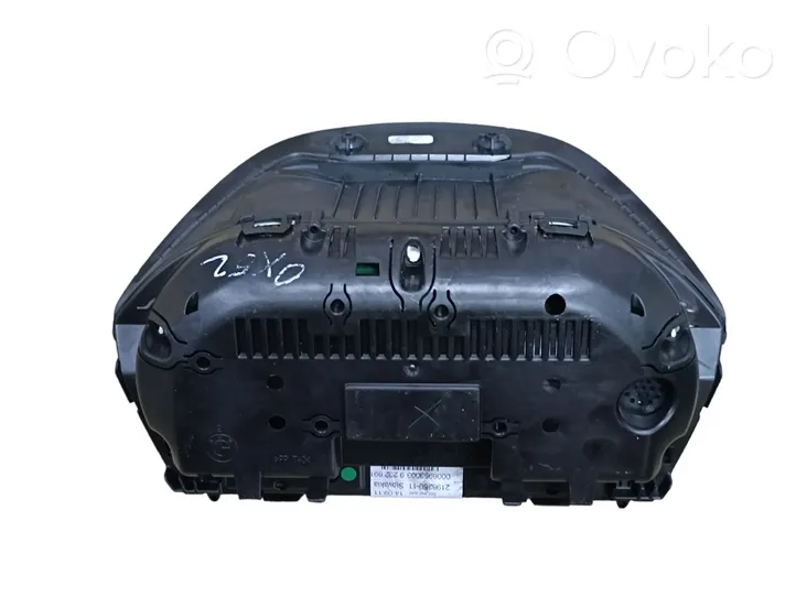 BMW 1 F20 F21 Compteur de vitesse tableau de bord 62109276587