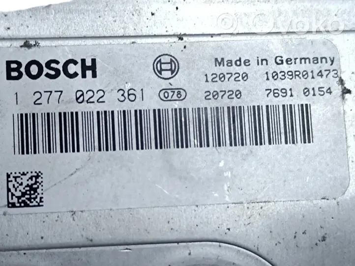 BMW X5 E70 Calculateur moteur ECU 1277022361