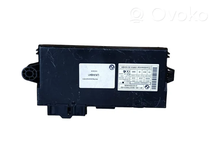 BMW X5 E70 CAS control unit/module 9227053