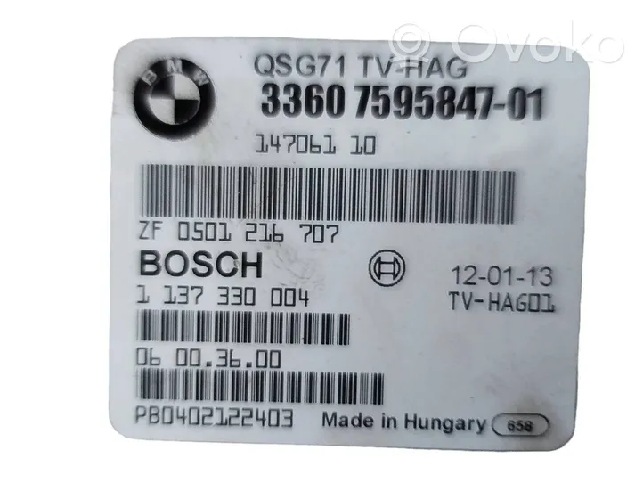 BMW X6 E71 Unité de commande / module ECU à répartition de couple 7595847