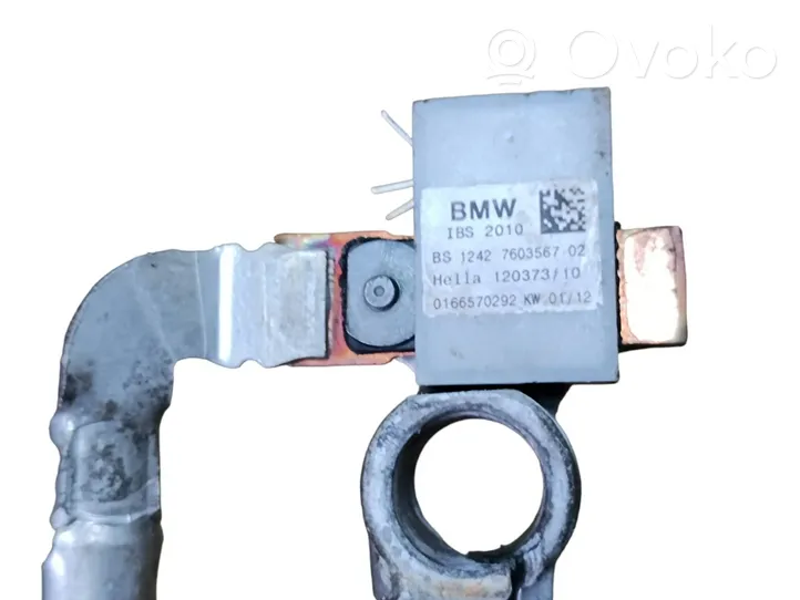 BMW X5 E70 Cavo negativo messa a terra (batteria) 7603567