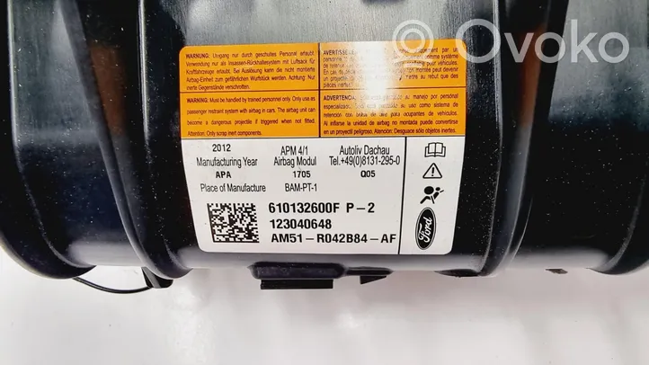 Ford C-MAX II Poduszka powietrzna Airbag pasażera AM51-R042B84-AF