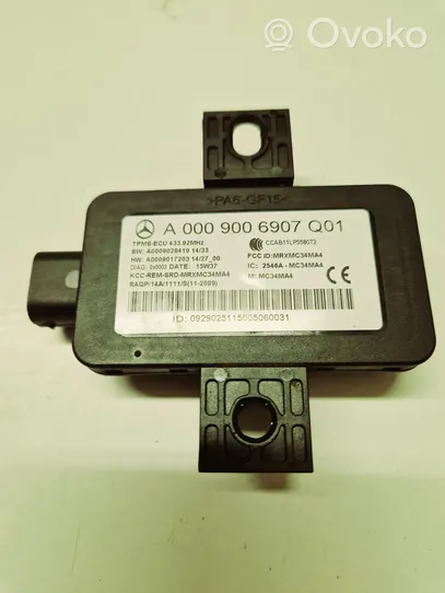 Mercedes-Benz S C217 Module de pression des pneus A0009006907