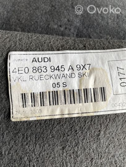 Audi A8 S8 D3 4E Autres éléments garniture de coffre 4E0863945A