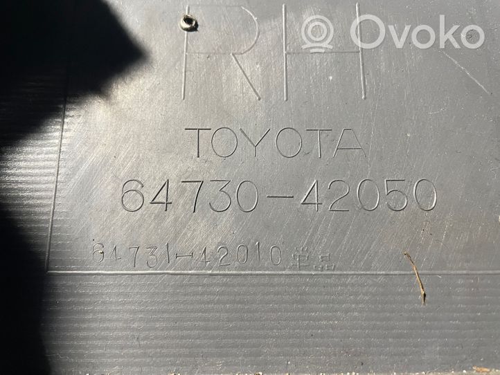 Toyota RAV 4 (XA20) Trunk/boot side trim panel 6473042050