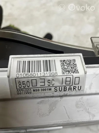 Subaru Forester SH Tachimetro (quadro strumenti) 0371003