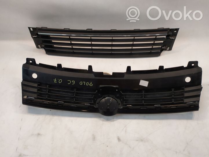 Volkswagen Polo V 6R Mascherina inferiore del paraurti anteriore 6C0853950