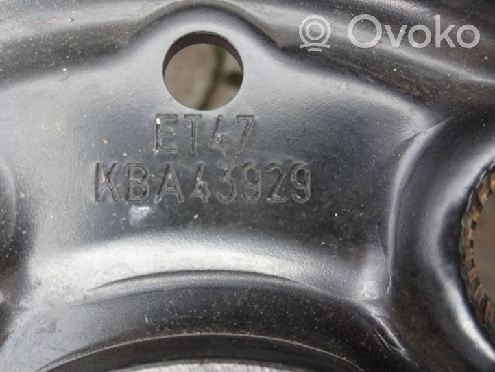 Mercedes-Benz B W246 W242 Cerchione in acciaio R15 
