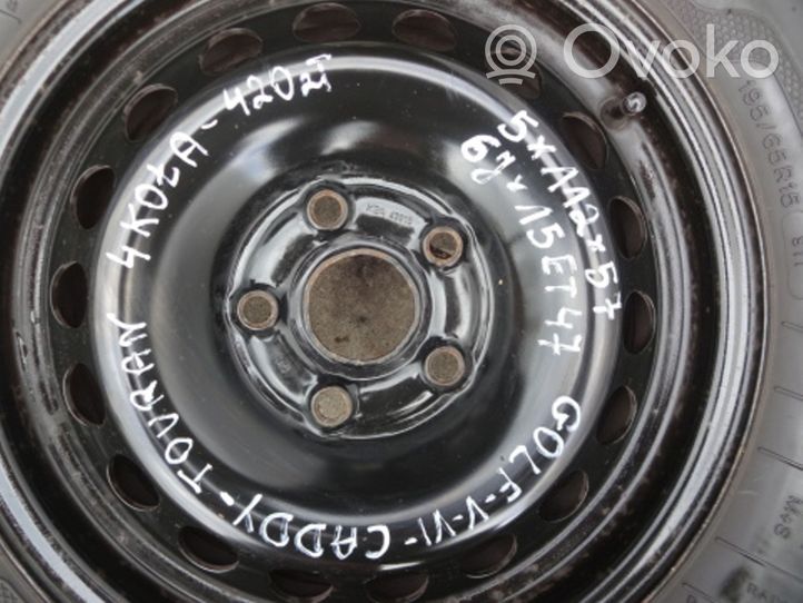 Volkswagen Touran I R 15 metāla disks (-i) 