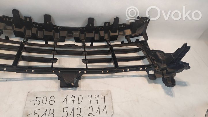 Porsche Cayenne (92A) Maskownica / Grill / Atrapa górna chłodnicy 9Y0807683AA