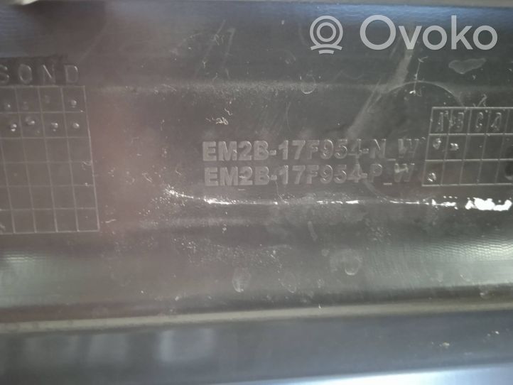 Ford S-MAX Moldura inferior del parachoques trasero EM2B17F954P