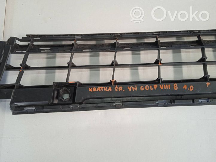 Volkswagen Golf VIII Grille inférieure de pare-chocs avant 5H0853677G