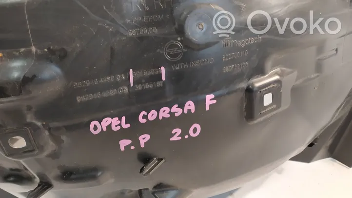 Opel Corsa F Etulokasuojan reuna 