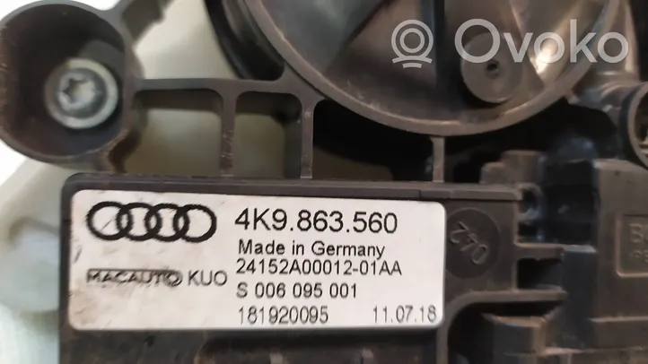 Audi A6 S6 C8 4K Silniczek kurtyny szyby tylnej 4K9863560
