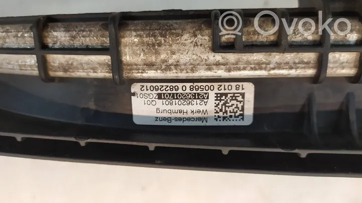 Mercedes-Benz E W213 Viršutinė dalis radiatorių panelės (televizoriaus) A2136201701