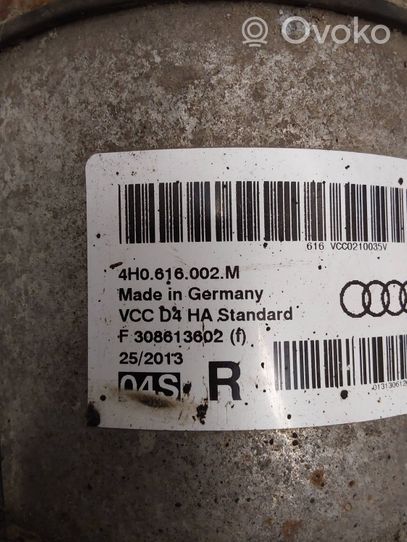 Audi A8 S8 D4 4H Ammortizzatore posteriore a sospensione pneumatica 4H0616002M