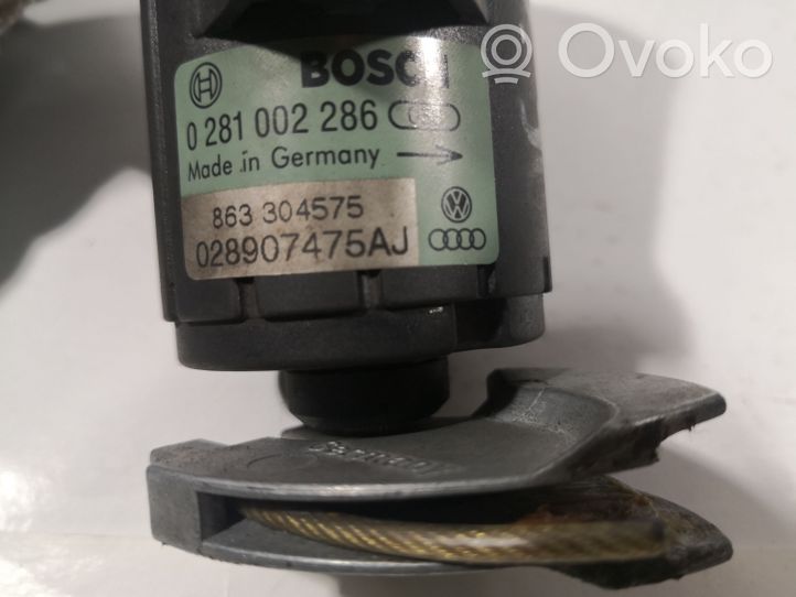 Volkswagen PASSAT B5 Sensore posizionamento del pedale dell’acceleratore 863304575