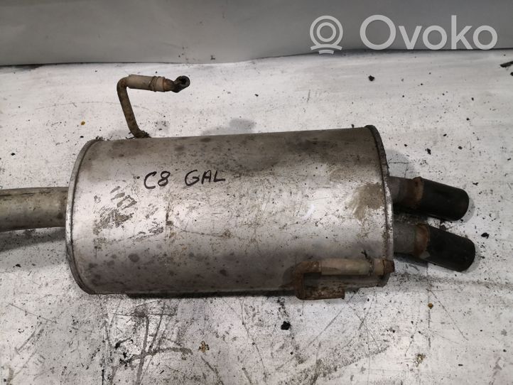 Citroen C8 Rear muffler/silencer tail pipe 