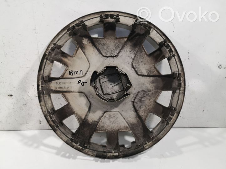 Seat Ibiza IV (6J,6P) R15 wheel hub/cap/trim 6J0601147B