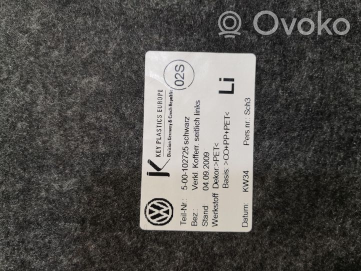 Volkswagen PASSAT B7 Garniture panneau latérale du coffre 3AF867427