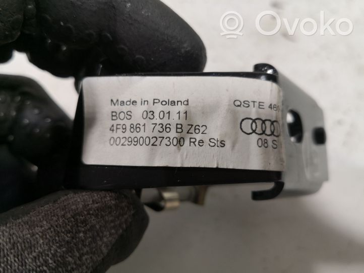 Audi A6 S6 C6 4F Supporto di fissaggio della rete portaoggetti 4F9861736B